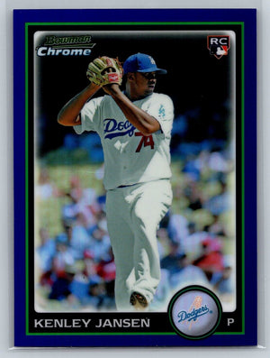 Kenley Jansen Rookie Card Purple Refractor 2010 Bowman Chrome Draft #BDP78 - XFMSports