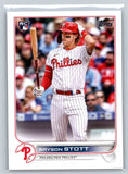 Bryson Stott 2022 Topps Update Phillies Rookie Card RC #US224