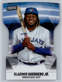 Vladimir Guerrero Jr 2022 Topps Stadium Club Triumvirate Die Cut #T-23 Blue Jays - XFMSports