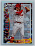 2022 Topps Chrome Bryson Stott Youth Quake Rookie Card #YQ-17 Phillies - XFMSports