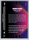 Wander Franco 2022 Topps Stadium Club Beam Team Rookie #BT-14 Rays - XFMSports