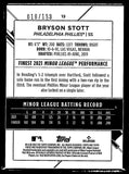 2022 Topps Finest Bryson Stott Aqua Rookie Card Phillies /199 - XFMSports