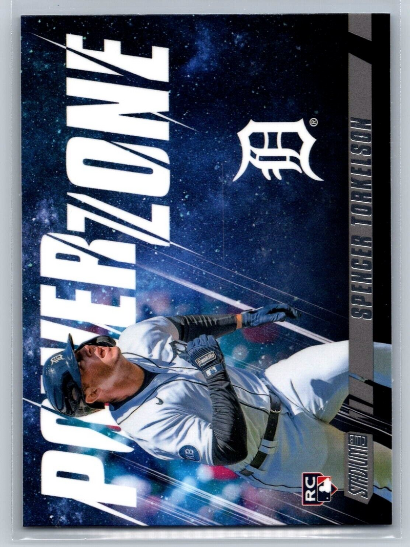 Spencer Torkelson 2002 Topps Stadium Club Power Zone Rookie Card Tigers PZ-21 - XFMSports