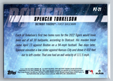 Spencer Torkelson 2002 Topps Stadium Club Power Zone Rookie Card Tigers PZ-21 - XFMSports