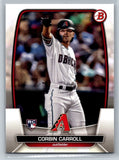 Corbin Carroll 2023 Bowman Rookie Card RC #73 Diamondbacks
