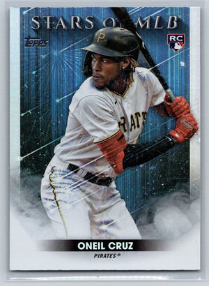 Oneil Cruz Stars of MLB Rookie Card 2022 Topps Update Pirates RC SMLB-79 - XFMSports