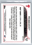Bryson Stott 2022 Topps Chrome Update Purple Phillies Rookie Card RC #USC128 - XFMSports