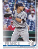 Ty France 2019 Topps Update Rookie Card #US129 Mariners - XFMSports