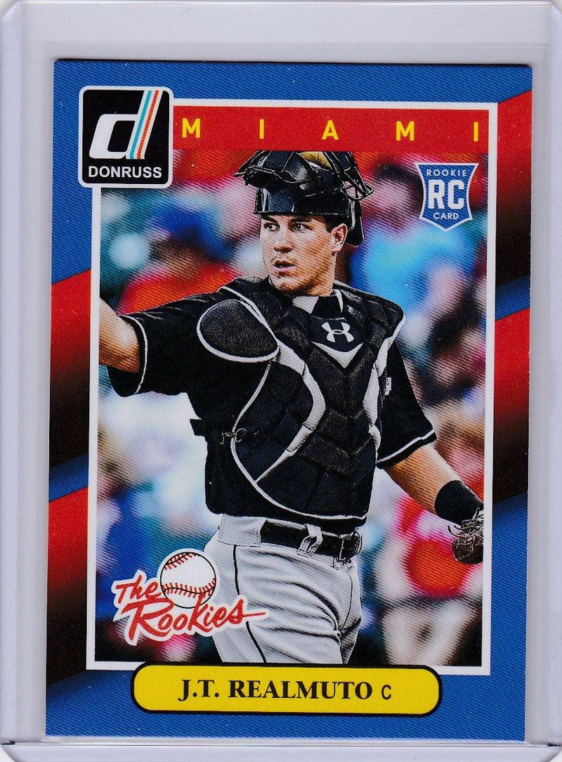 2014 Donruss The Rookies J.T. Realmuto Rookie Card #73 - Lot of (5) - XFMSports