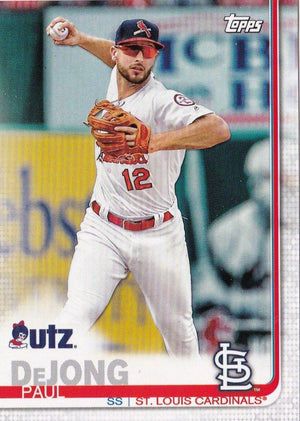 2019 Topps UTZ Paul DeJong Baseball Card #40 - XFMSports