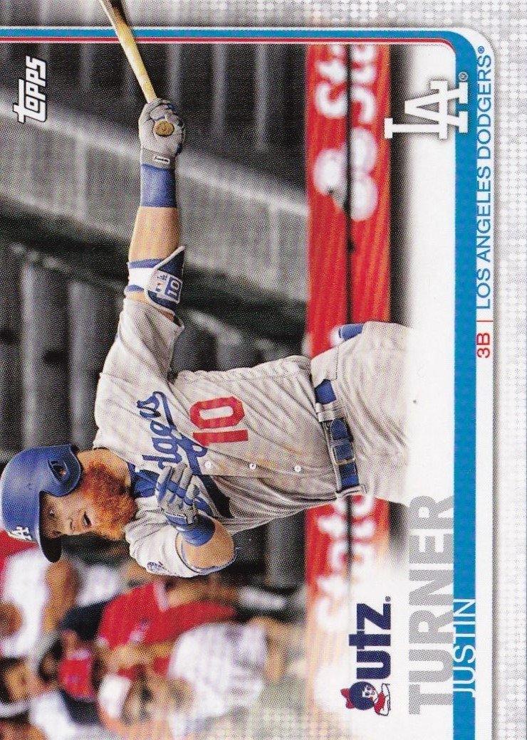 2019 Topps UTZ Justin Turner Baseball Card #48 - XFMSports